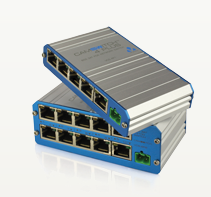 802.3at POE switches for IP video networks  
